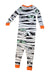 A Multicolour Pyjama Sets from Retykle in size 2T for neutral. (Back View)