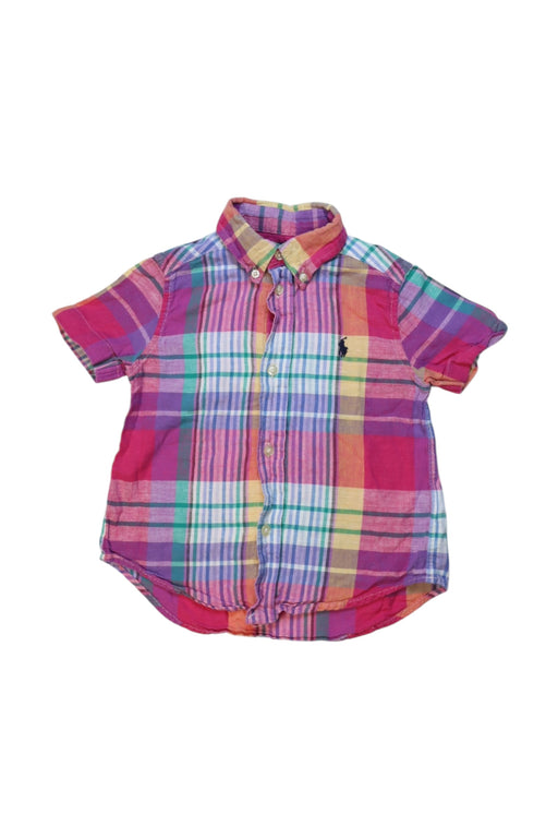 A Multicolour Short Sleeve Shirts from Ralph Lauren in size 2T for boy. (Front View)