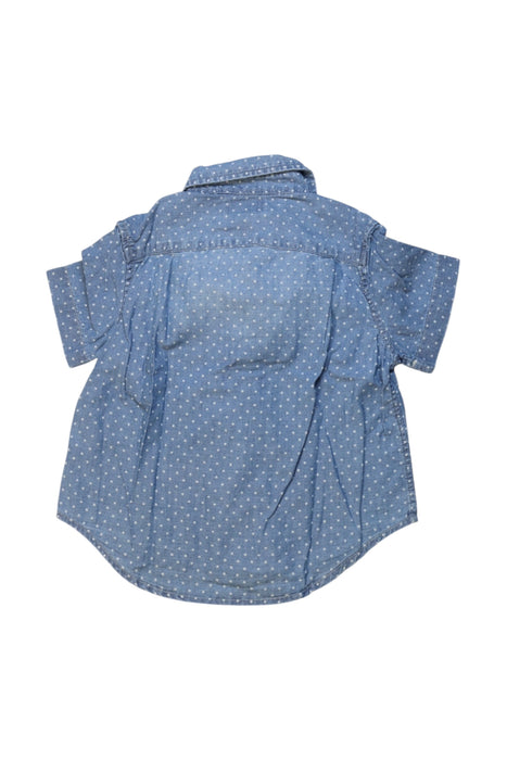 A Blue Short Sleeve Shirts from Polo Ralph Lauren in size 2T for girl. (Back View)