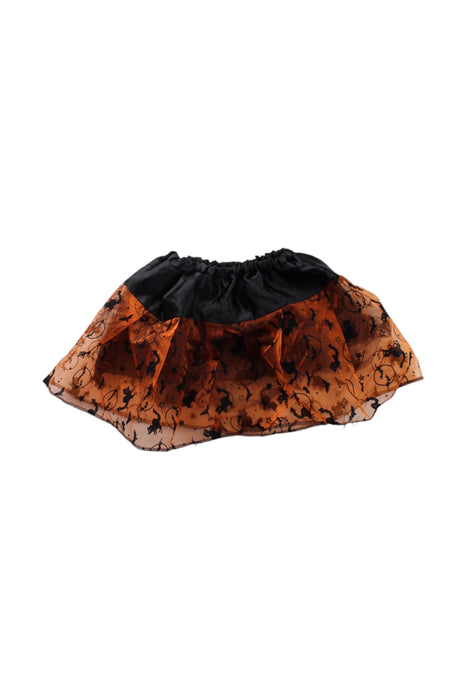 A Black-Orange Tulle Skirts from Retykle in size O/S for girl. (Front View)