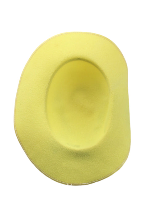 A Yellow Sun Hats from Retykle in size O/S for girl. (Back View)