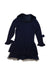 A Black Sweater Dresses from Nicholas & Bears in size 6T for girl. (Back View)