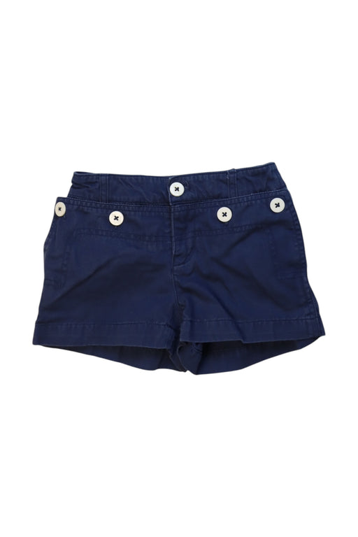 A Navy Shorts from Ralph Lauren in size 6T for boy. (Front View)