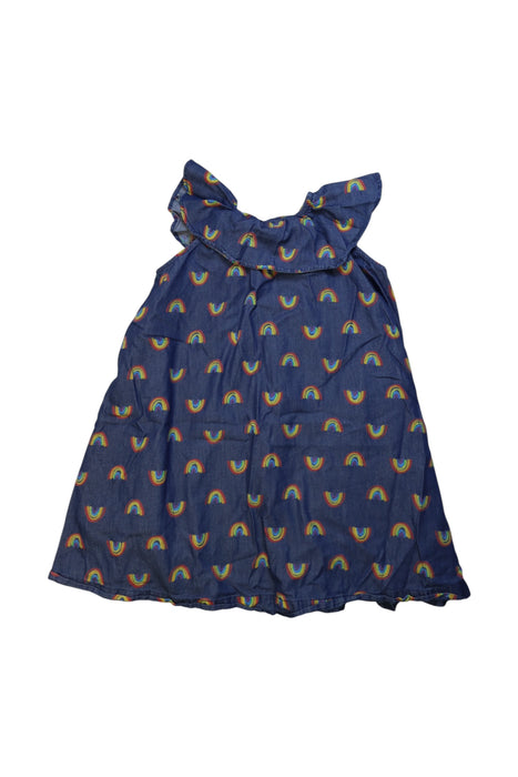 A Navy Sleeveless Dresses from Stella McCartney in size 8Y for girl. (Back View)