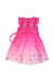 A Pink Sleeveless Dresses from Retykle in size 4T for girl. (Back View)