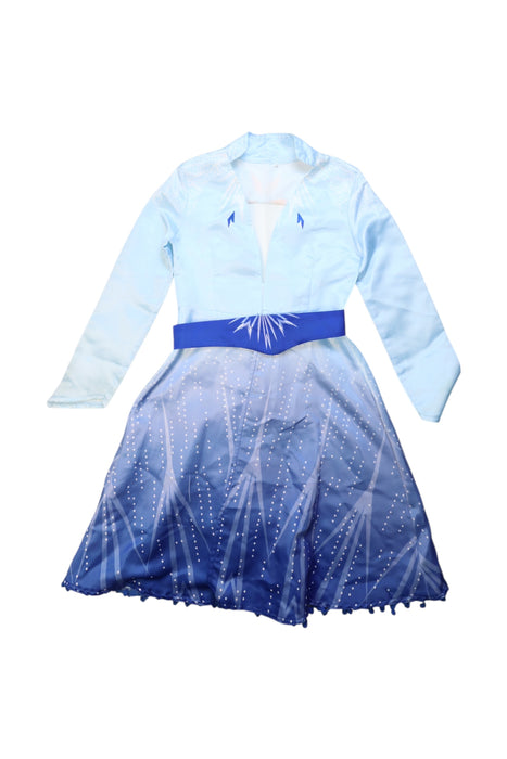 A Blue Halloween Costumes from Retykle in size 6T for girl. (Front View)