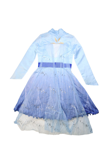 A Blue Halloween Costumes from Retykle in size 6T for girl. (Back View)