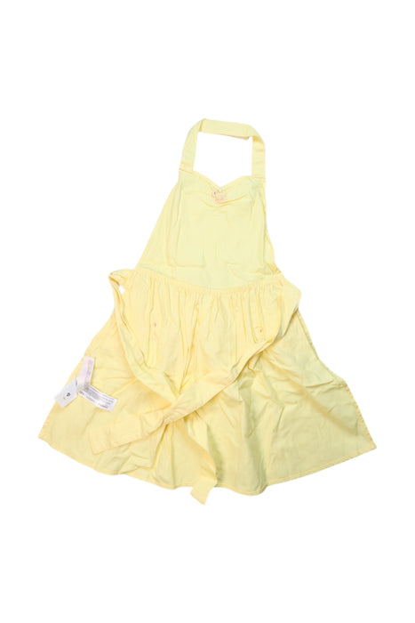 A Yellow Dress Sets from Retykle in size 4T for girl. (Back View)