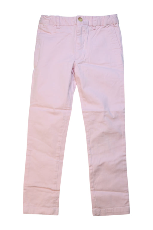 A Pink Casual Pants from Polo Ralph Lauren in size 6T for girl. (Front View)