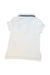 A White Short Sleeve Polos from Abercrombie & Fitch in size 4T for boy. (Back View)