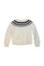 A Ivory Knit Sweaters from Jacadi in size 6T for girl. (Back View)