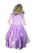 A Purple Halloween Costumes from Retykle in size 6T for girl. (Front View)