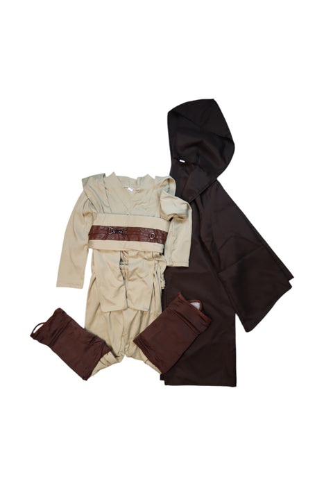 A Brown Halloween Costumes from Retykle in size 6T for boy. (Front View)