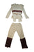 A Brown Halloween Costumes from Retykle in size 6T for boy. (Back View)