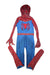 A Red Halloween Costumes from Retykle in size 14Y for boy. (Back View)