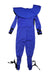 A Blue Halloween Costumes from Retykle in size 8Y for boy. (Back View)