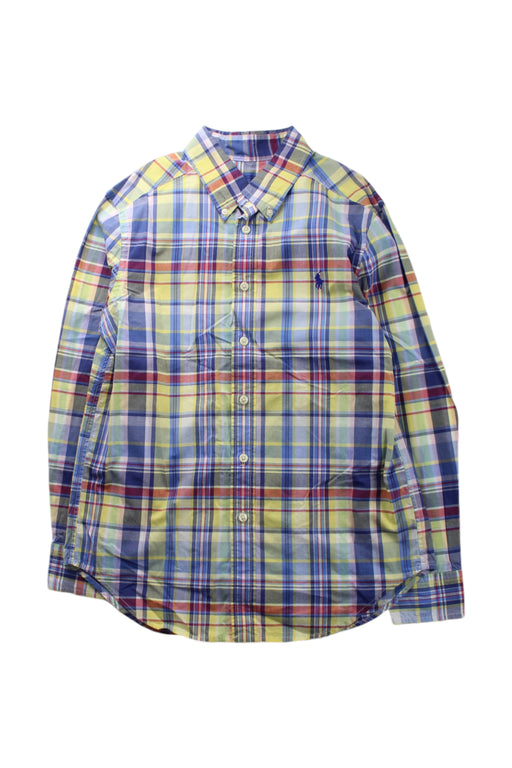 A Multicolour Long Sleeve Shirts from Ralph Lauren in size 10Y for boy. (Front View)