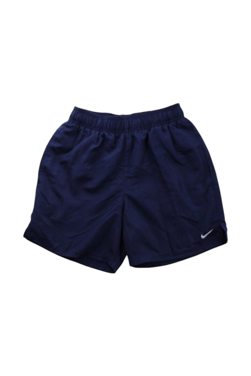 A Navy Shorts from Nike in size 14Y for boy. (Front View)