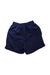 A Navy Shorts from Nike in size 14Y for boy. (Back View)