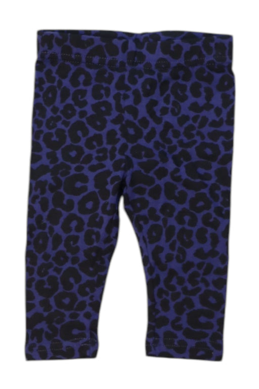 A Blue Leggings from Seed in size 0-3M for girl. (Front View)