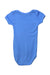 A Blue Short Sleeve Bodysuits from Petit Bateau in size 3T for girl. (Back View)