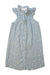 A Blue Sleeveless Dresses from Excuse My French in size 2T for girl. (Front View)