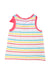 A Multicolour Sleeveless Tops from Petit Bateau in size 5T for girl. (Back View)