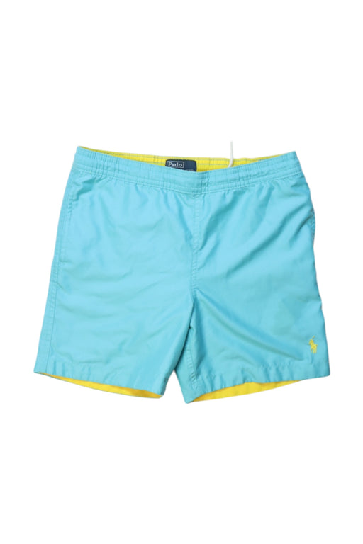 A Blue Swim Shorts from Polo Ralph Lauren in size 7Y for boy. (Front View)