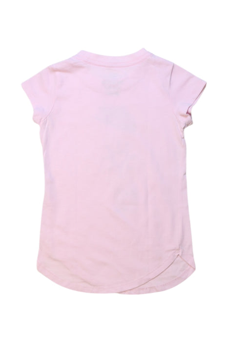 A Pink Short Sleeve T Shirts from Nike in size 3T for girl. (Back View)