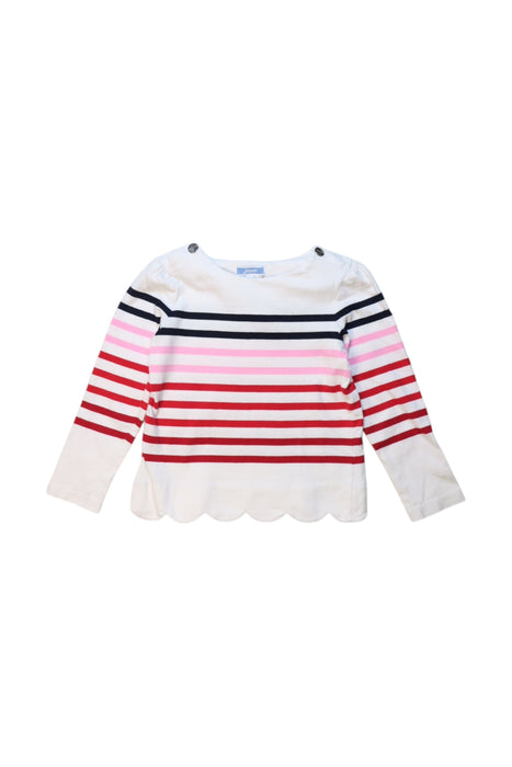 A Multicolor Long Sleeve Tops from Jacadi in size 4T for girl. (Front View)