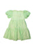 A Green Short Sleeve Dresses from Seed in size 4T for girl. (Back View)