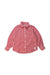 A Red Long Sleeve Shirts from Miki House in size 2T for boy. (Front View)