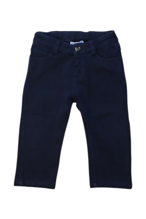 A Navy Casual Pants from Jacadi in size 12-18M for boy. (Front View)