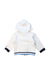 A White Lightweight Jackets from Jacadi in size 12-18M for boy. (Back View)