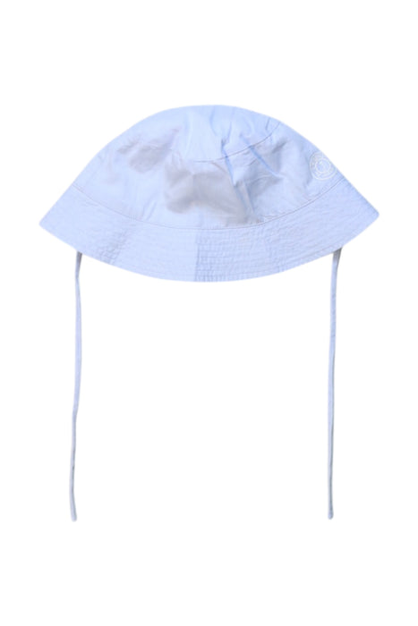 A Blue Sun Hats from Jacadi in size 2T for neutral. (Front View)