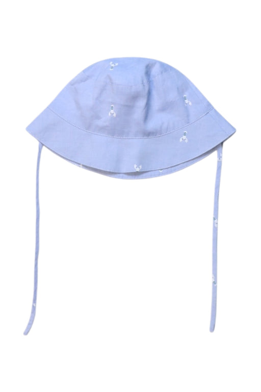 A Blue Sun Hats from Jacadi in size 6-12M for boy. (Front View)