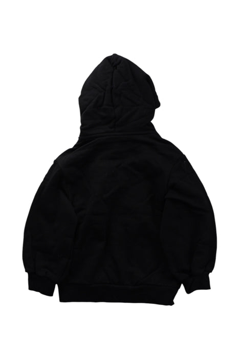 A Black Hooded Sweatshirts from GCDS in size 4T for neutral. (Back View)