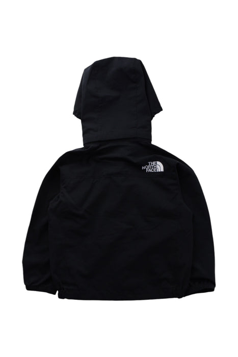 A Black Rain Jackets from The North Face in size 2T for neutral. (Back View)