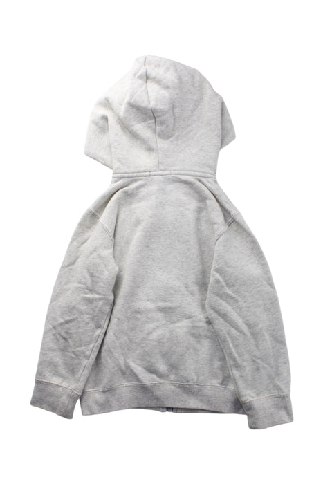 A Grey Hooded Sweatshirts from The North Face in size 4T for neutral. (Back View)