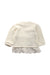 A Ivory Long Sleeve Tops from Aosta in size 3T for girl. (Back View)