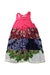 A Multicolour Sleeveless Dresses from Desigual in size 7Y for girl. (Front View)