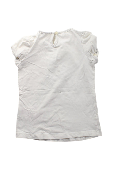 A White Short Sleeve Tops from Nicholas & Bears in size 3T for girl. (Back View)