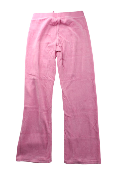 A Pink Sweatpants from Juicy Couture in size 10Y for girl. (Back View)