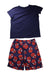 A Blue Pyjama Sets from Peter Alexander in size 12Y for boy. (Back View)