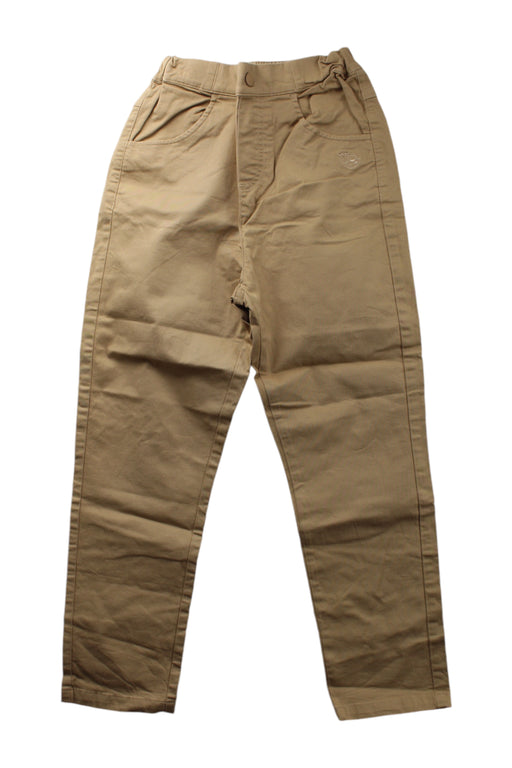 A Beige Casual Pants from Kingkow in size 7Y for neutral. (Front View)