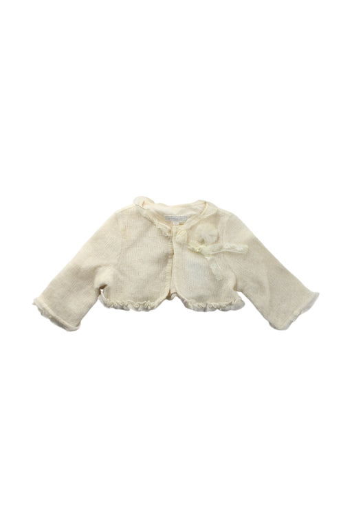 A Ivory Capes & Ponchos from Nicholas & Bears in size 6-12M for girl. (Front View)