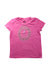 A Pink Short Sleeve Tops from Juicy Couture in size 8Y for girl. (Front View)