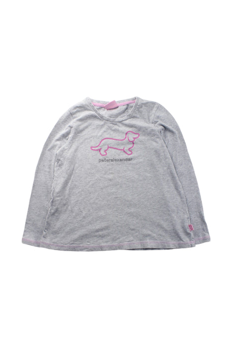 A Grey Long Sleeve Tops from Peter Alexander in size 8Y for neutral. (Front View)