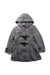 A Grey Coats from Boss in size 6T for neutral. (Front View)