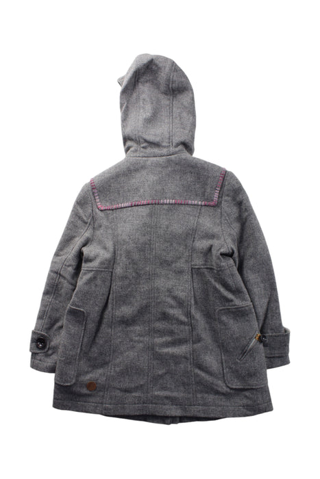 A Grey Coats from Boss in size 6T for neutral. (Back View)